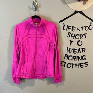 Lululemon Define Jacket Hot Pink
